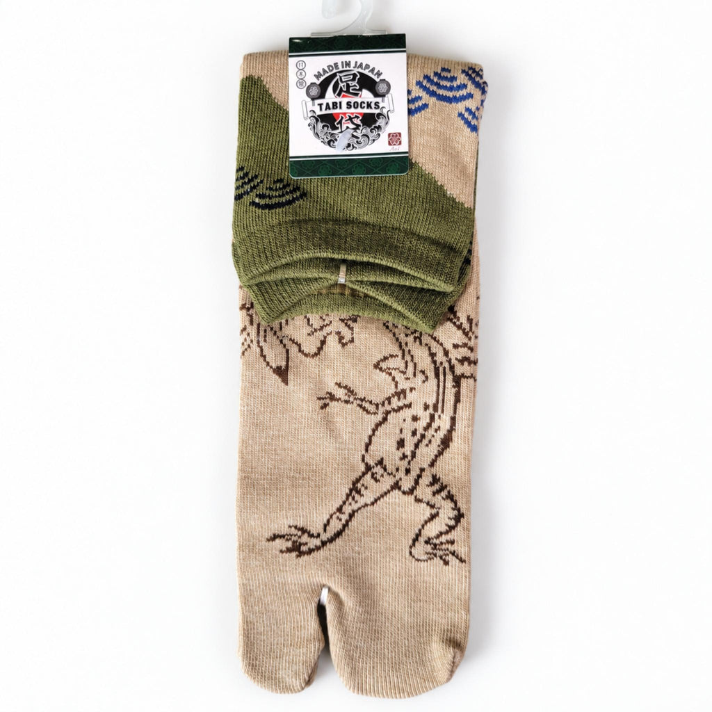 Chaussettes Japonaises Tabi - Cyojyugiga - Taille EU 40 - 45 - Lot de 6 paires