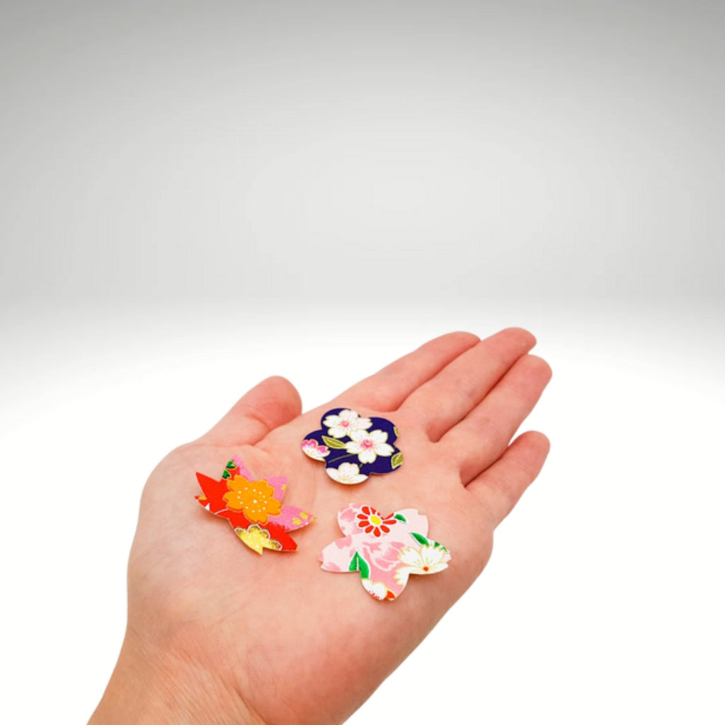 Assortiment d'autocollants papier Chiyogami