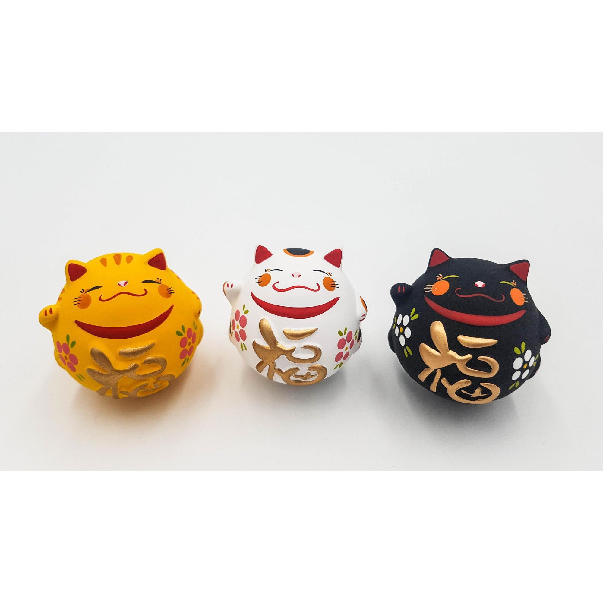 Culbuto Cat Fukumaru Figure