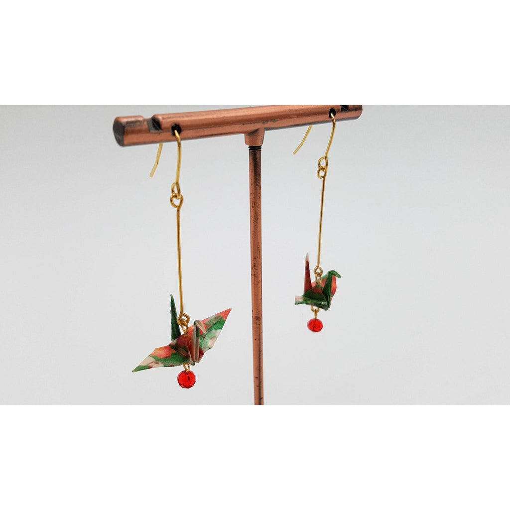 Kimono silk clips in Japanese shibori fabric