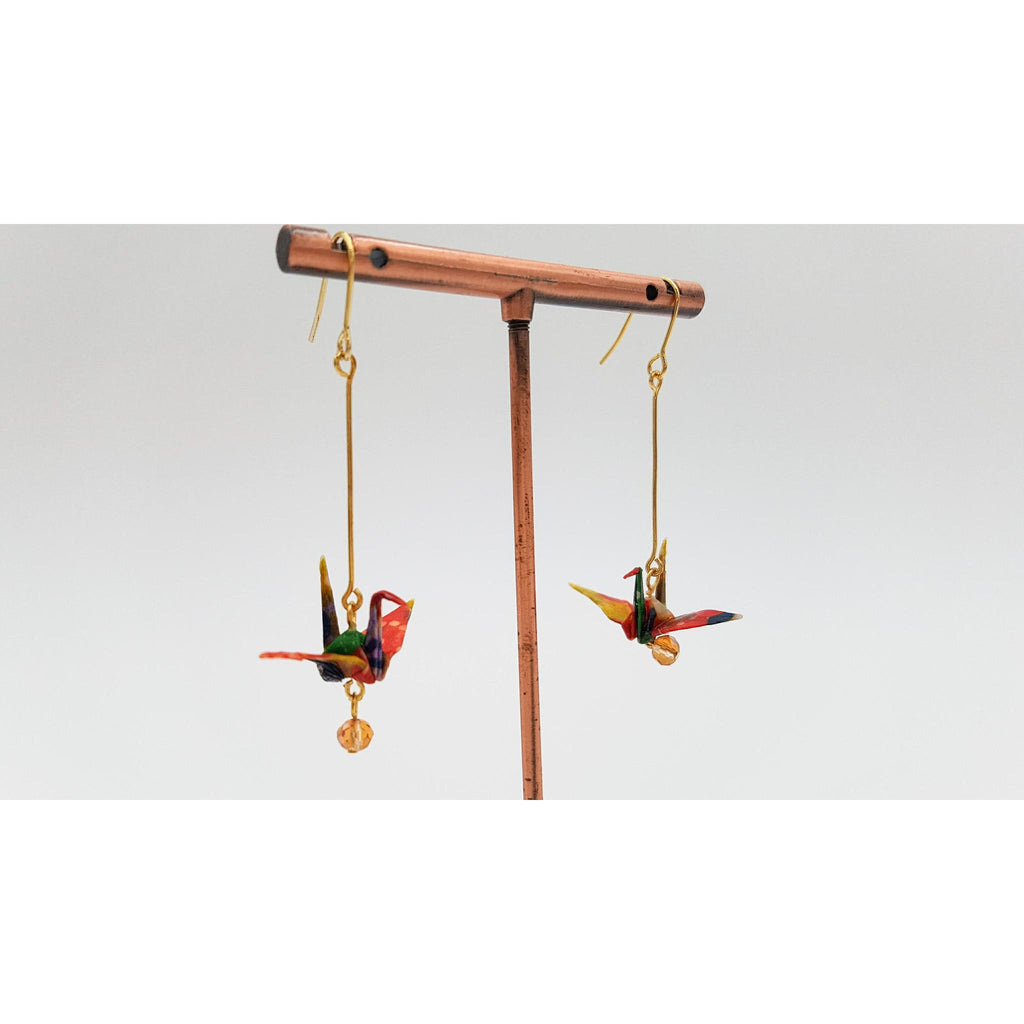 Kimono silk clips in Japanese shibori fabric