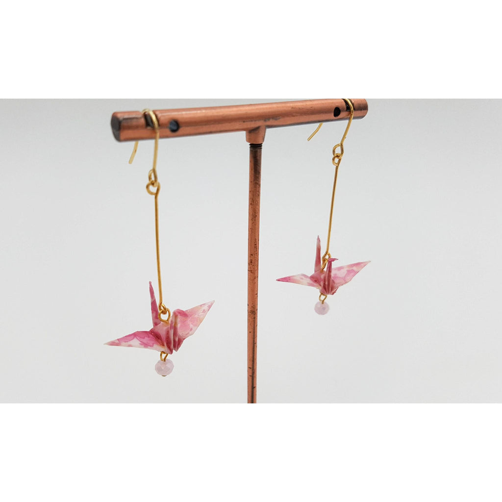 Kimono silk clips in Japanese shibori fabric