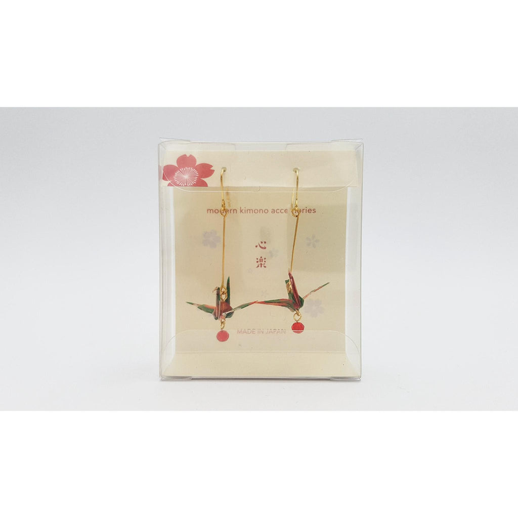 Kimono silk clips in Japanese shibori fabric