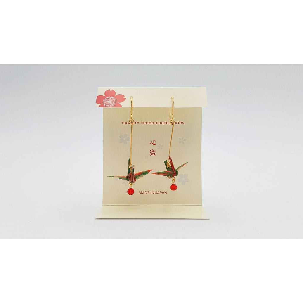 Kimono silk clips in Japanese shibori fabric