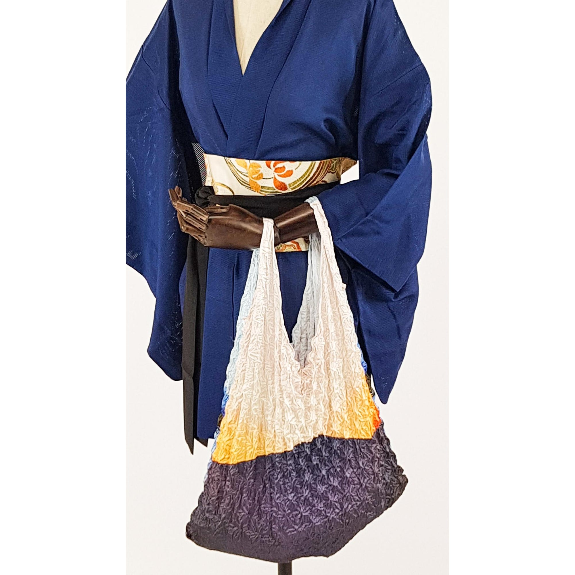 Shibori Bukuro Washable and Reusable Tote Bag Handmade in Japan