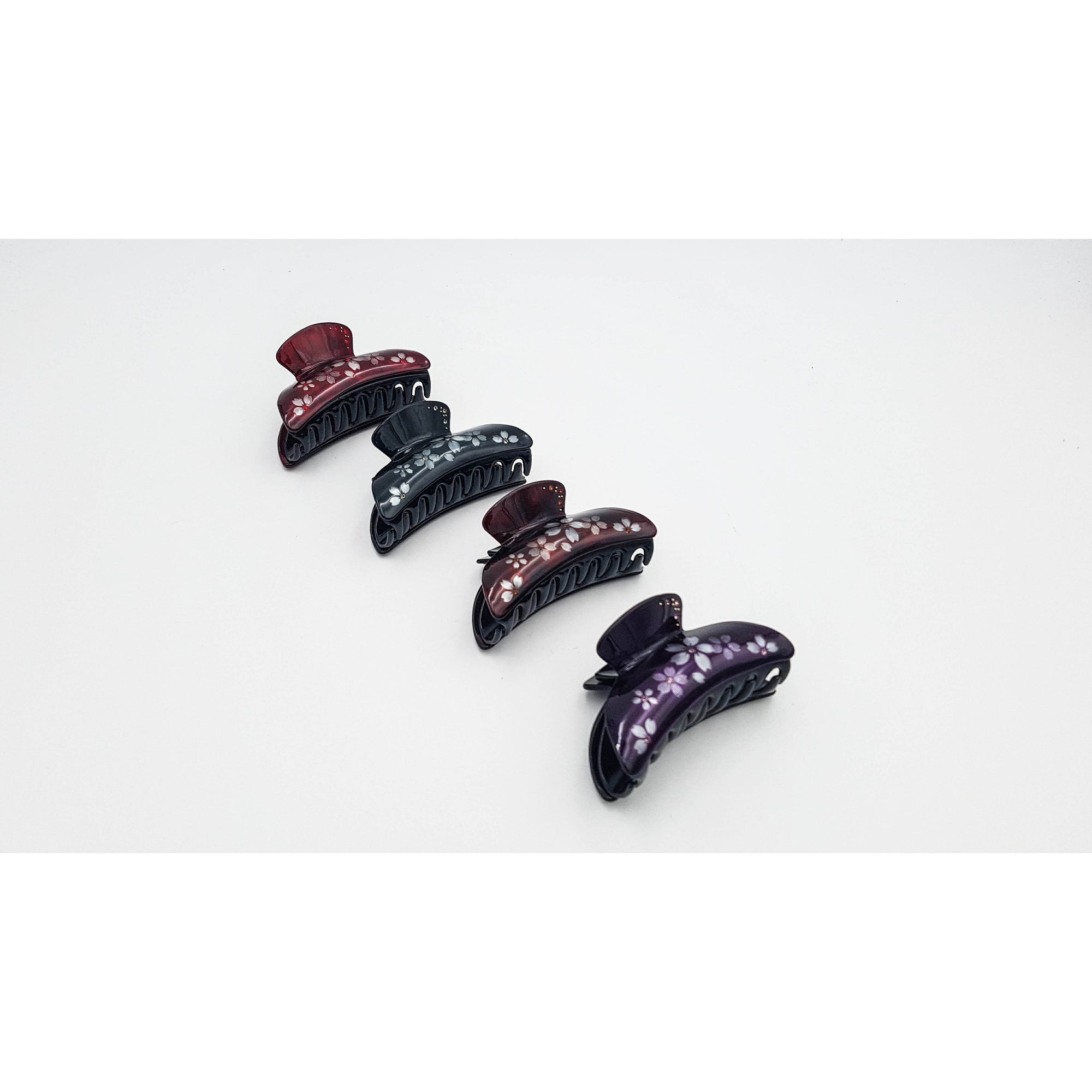 Pince à cheveux crocodile japonaise – Lot de 3