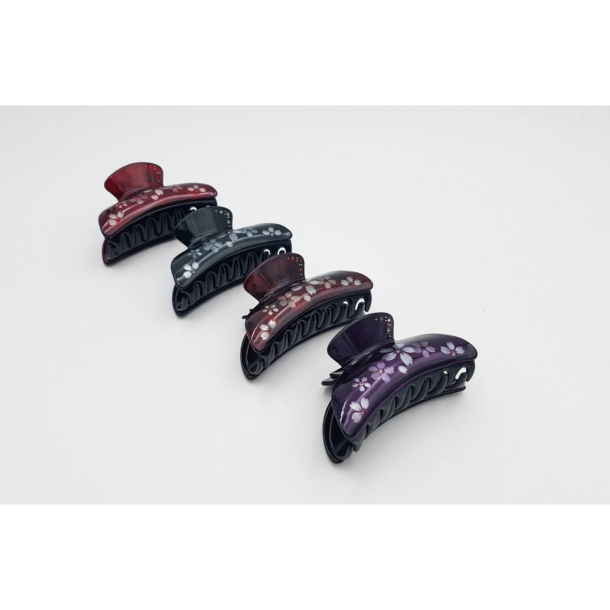 Pince à cheveux crocodile japonaise – Lot de 3