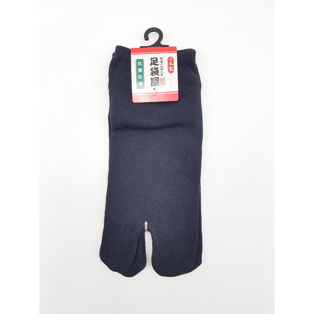 Chaussettes Japonaises Tabi - Motif Noir et Blanc Taille Eu34-40 - par lot de 6 paires