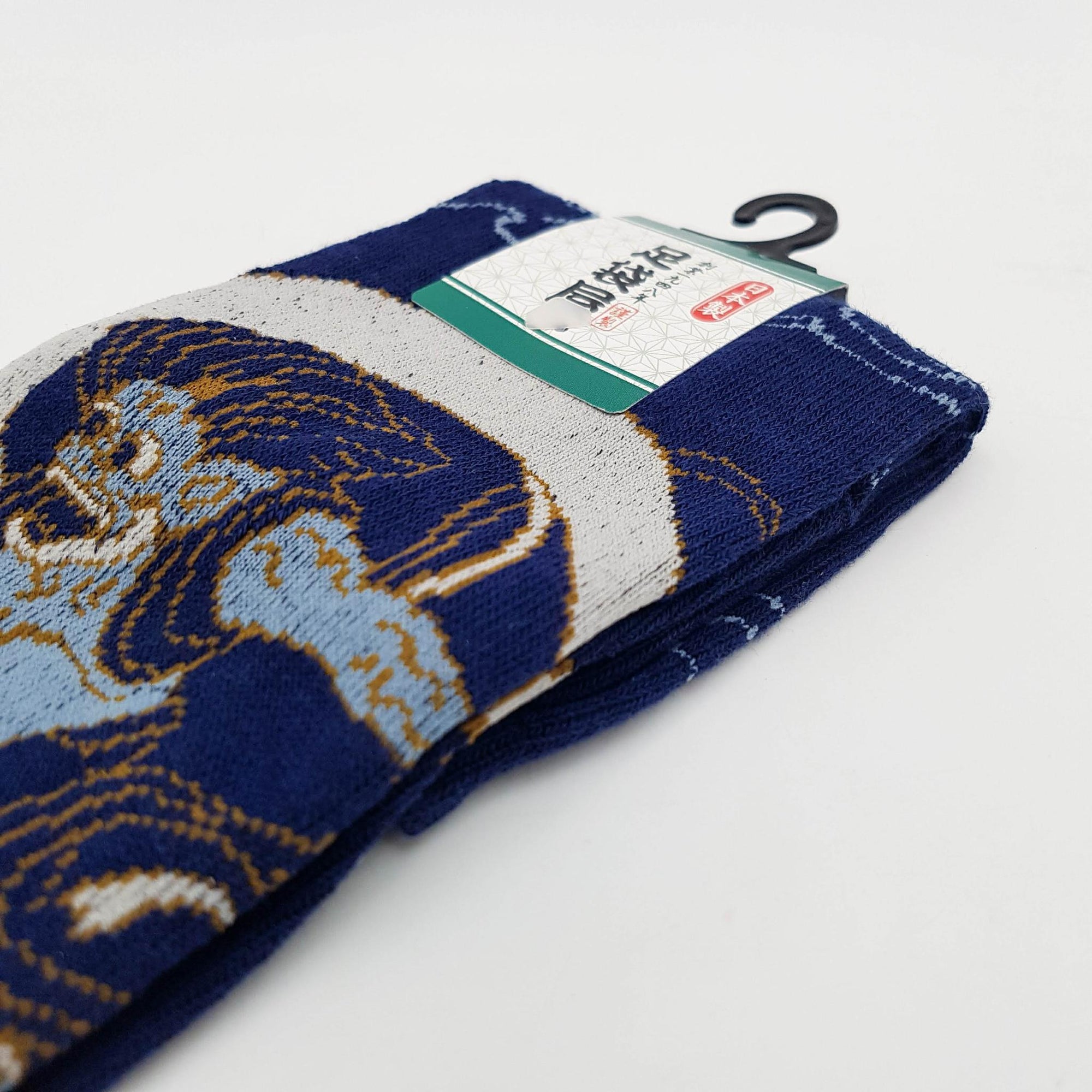 Chaussettes Japonaises Tabi en coton - Fujin et Raijin Taille Large