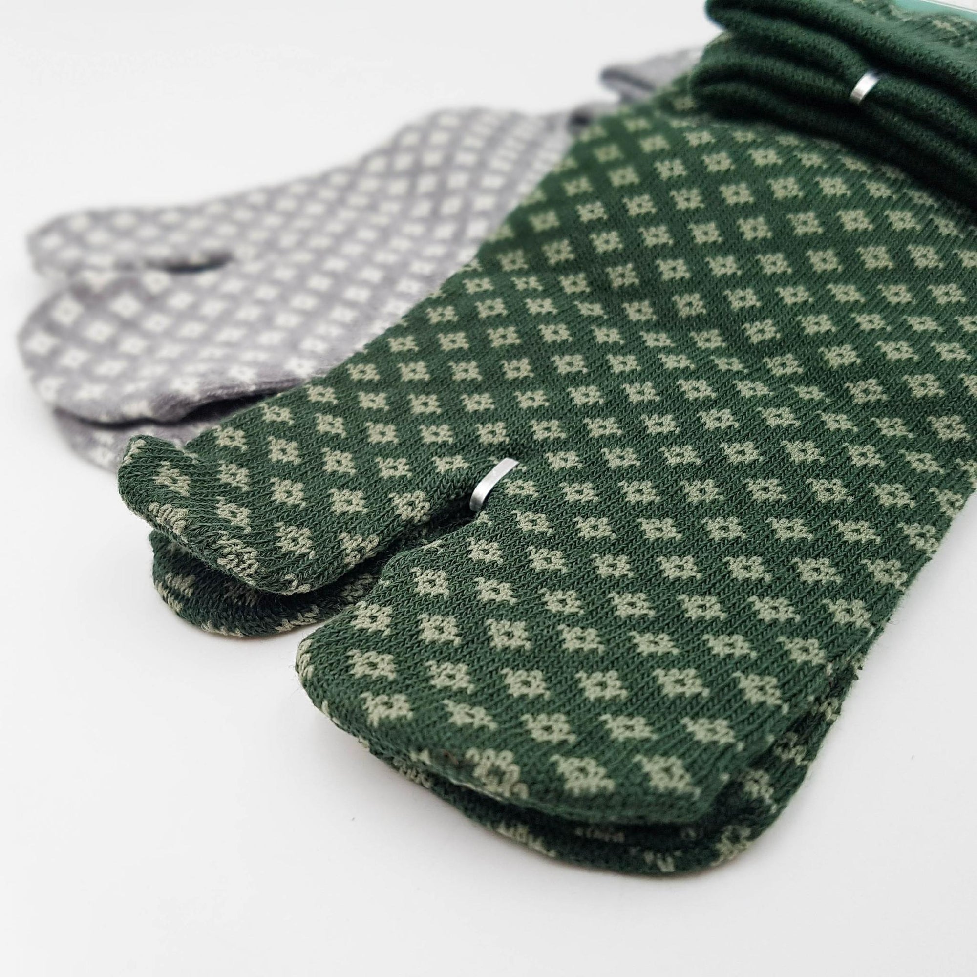 Chaussettes Japonaises Tabi en Coton - Hishigata Taille Large