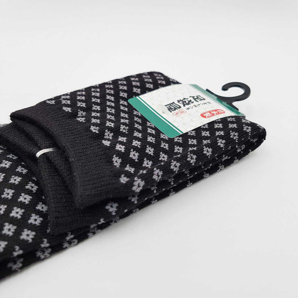 Chaussettes Japonaises Tabi - Motif  Koshi - Taille Eu 40-45 -par lot de 6 paires
