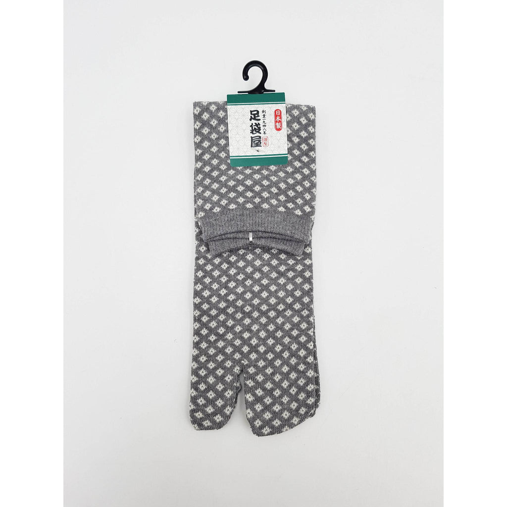 Chaussettes Japonaises Tabi en Coton - Hishigata Taille Large
