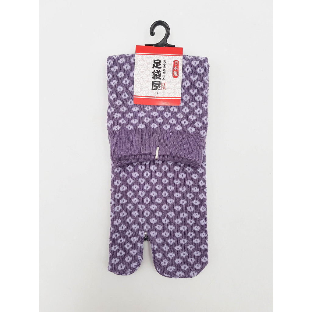 Chaussettes Japonaises Tabi - Motif en losange　Taille Eu34-40 - par lot de 6 paires