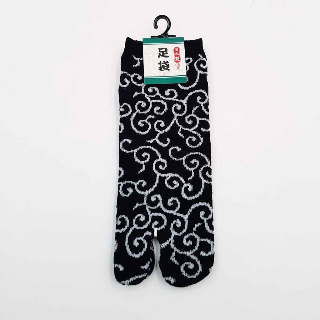Chaussettes Japonaises Tabi en Coton - Karakusa Taille Large