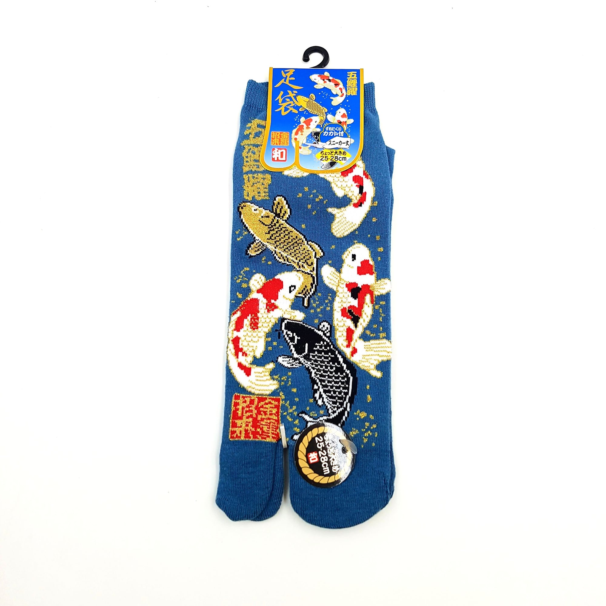 Chaussettes Japonaises Tabi en coton - KOI CARP  FR 40-45