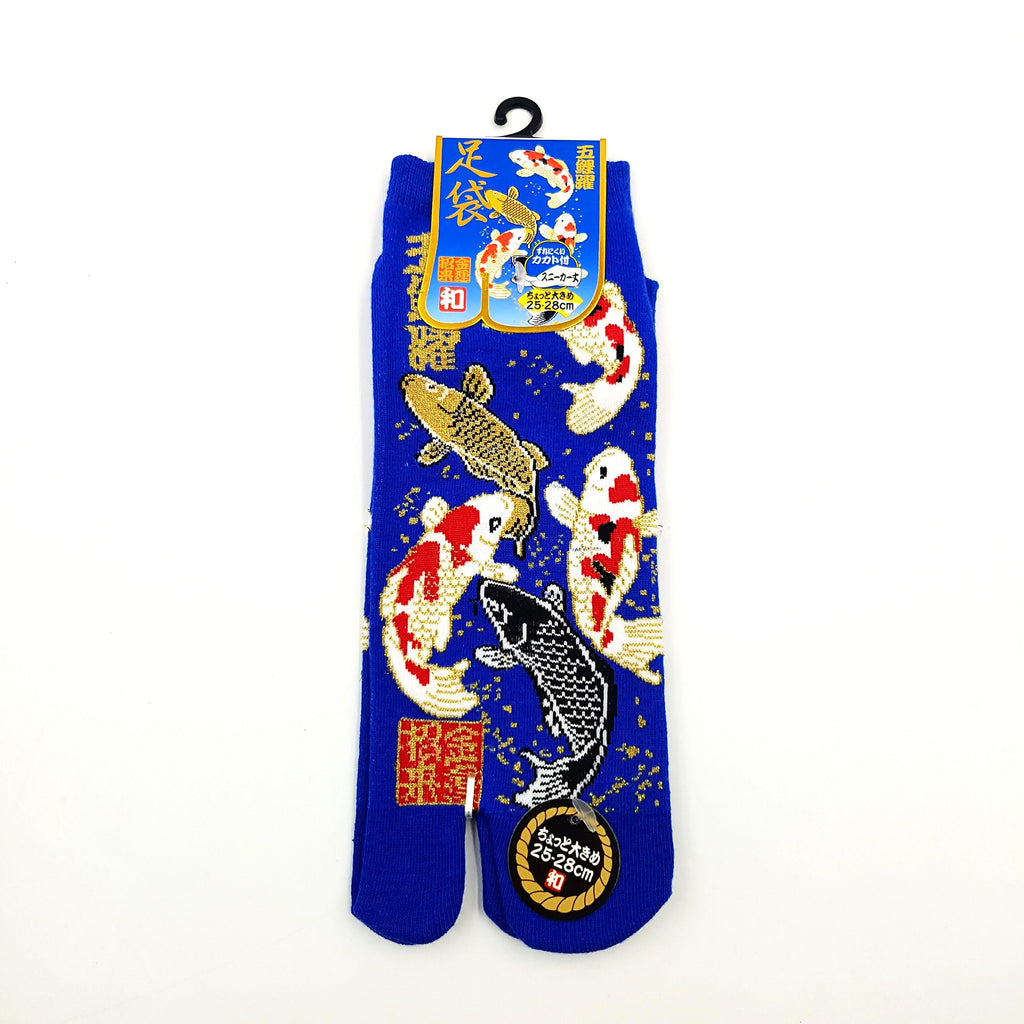 Chaussettes Japonaises Tabi en coton - KOI CARP  FR 40-45