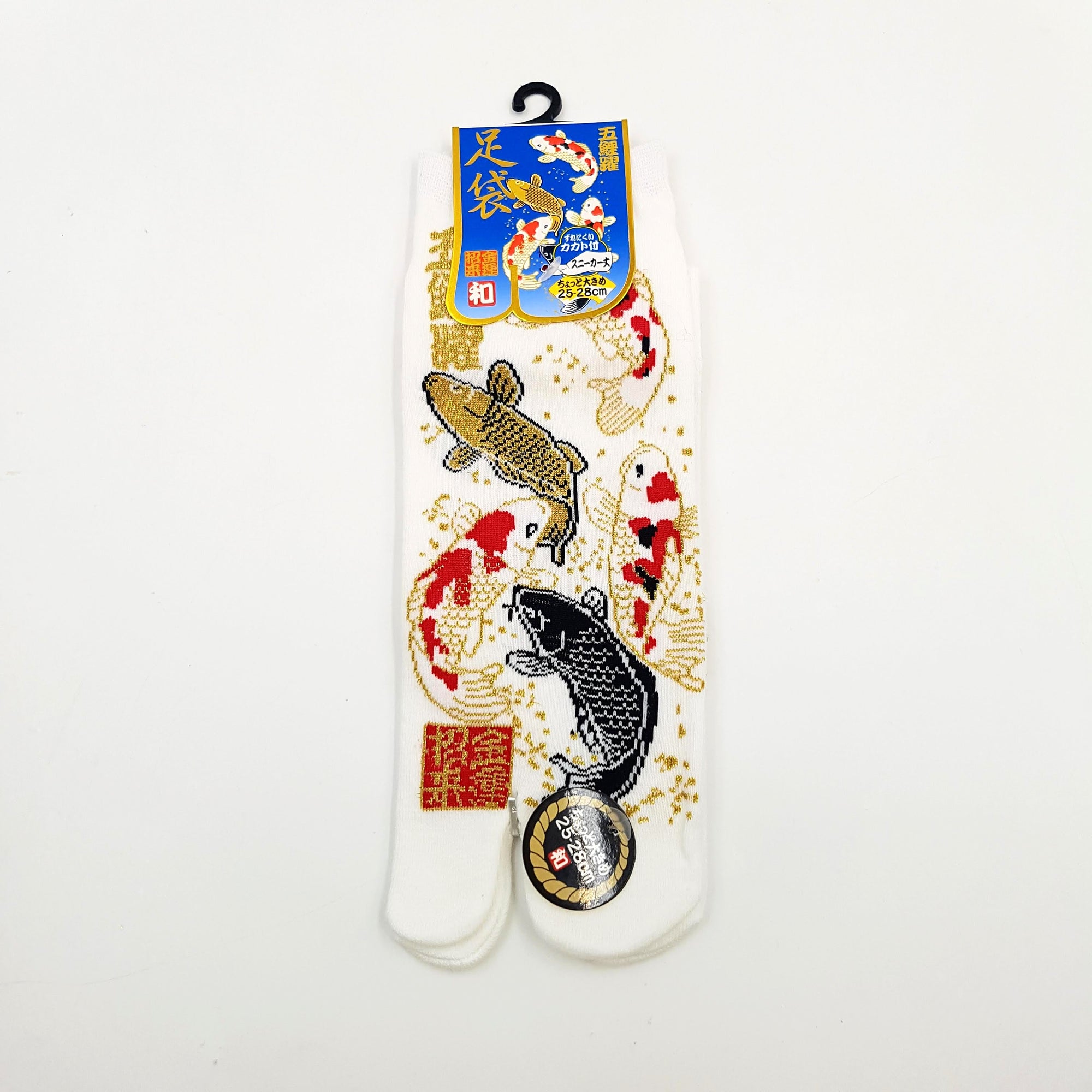 Chaussettes Japonaises Tabi en coton - KOI CARP  FR 40-45