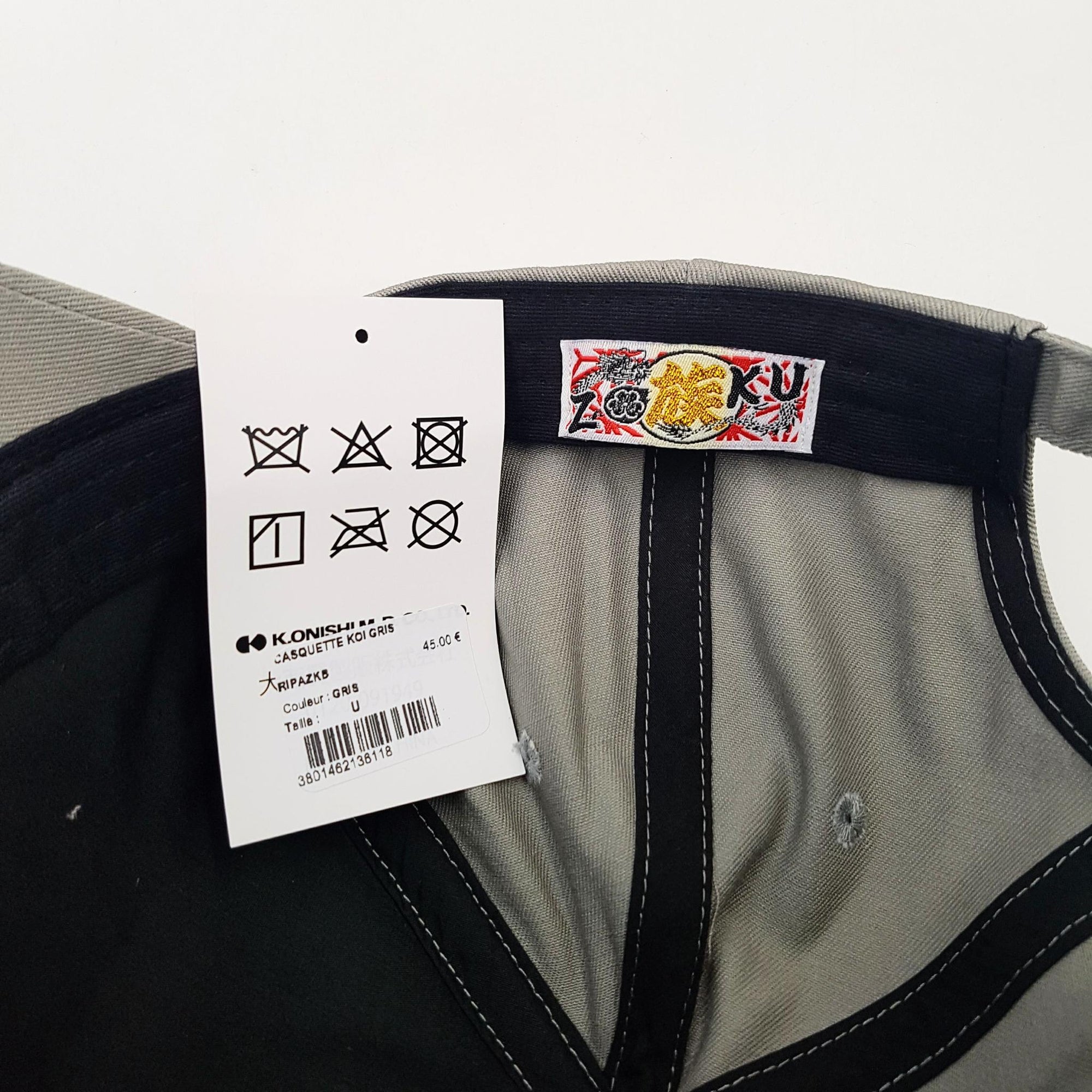 AOI Grey Cap - Dragon Tiger
