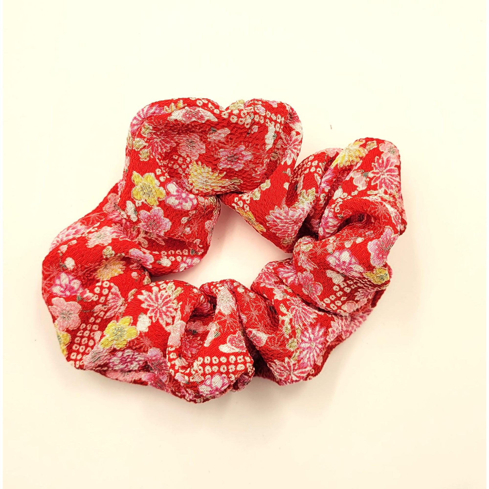 Chouchou en tissu chirimen