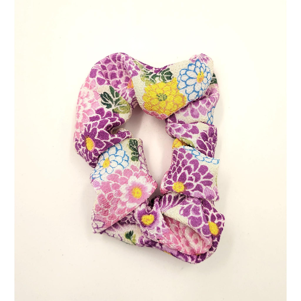 Chouchou en tissu chirimen