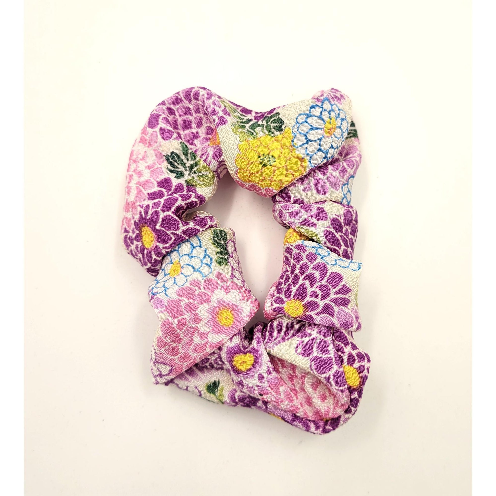 Chouchou en tissu chirimen
