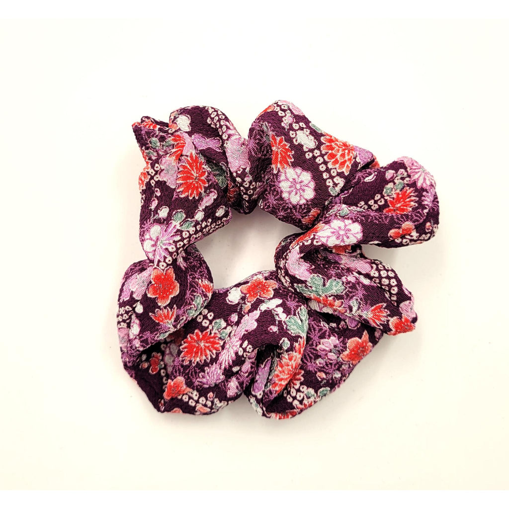 Chouchou en tissu chirimen