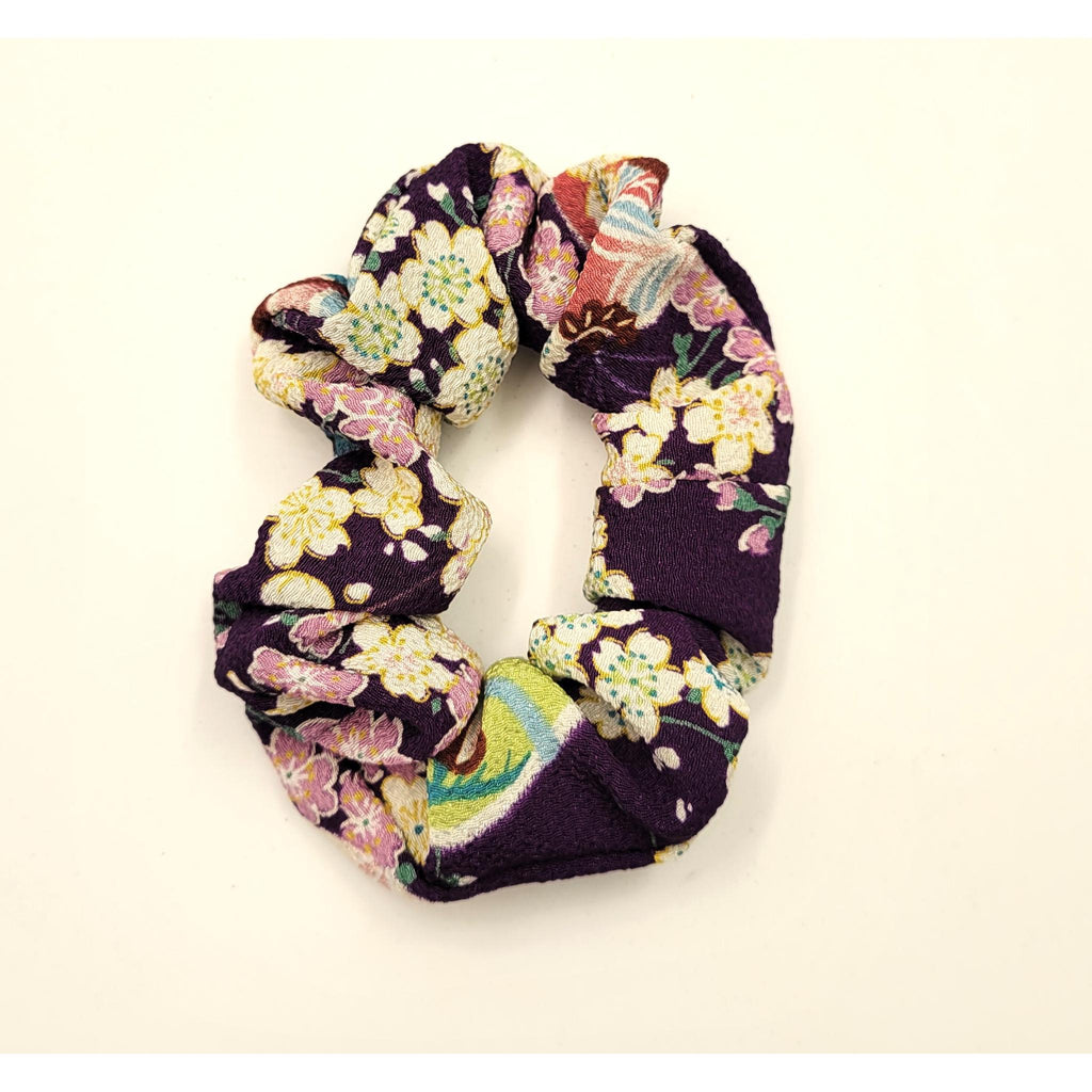Chouchou en tissu chirimen