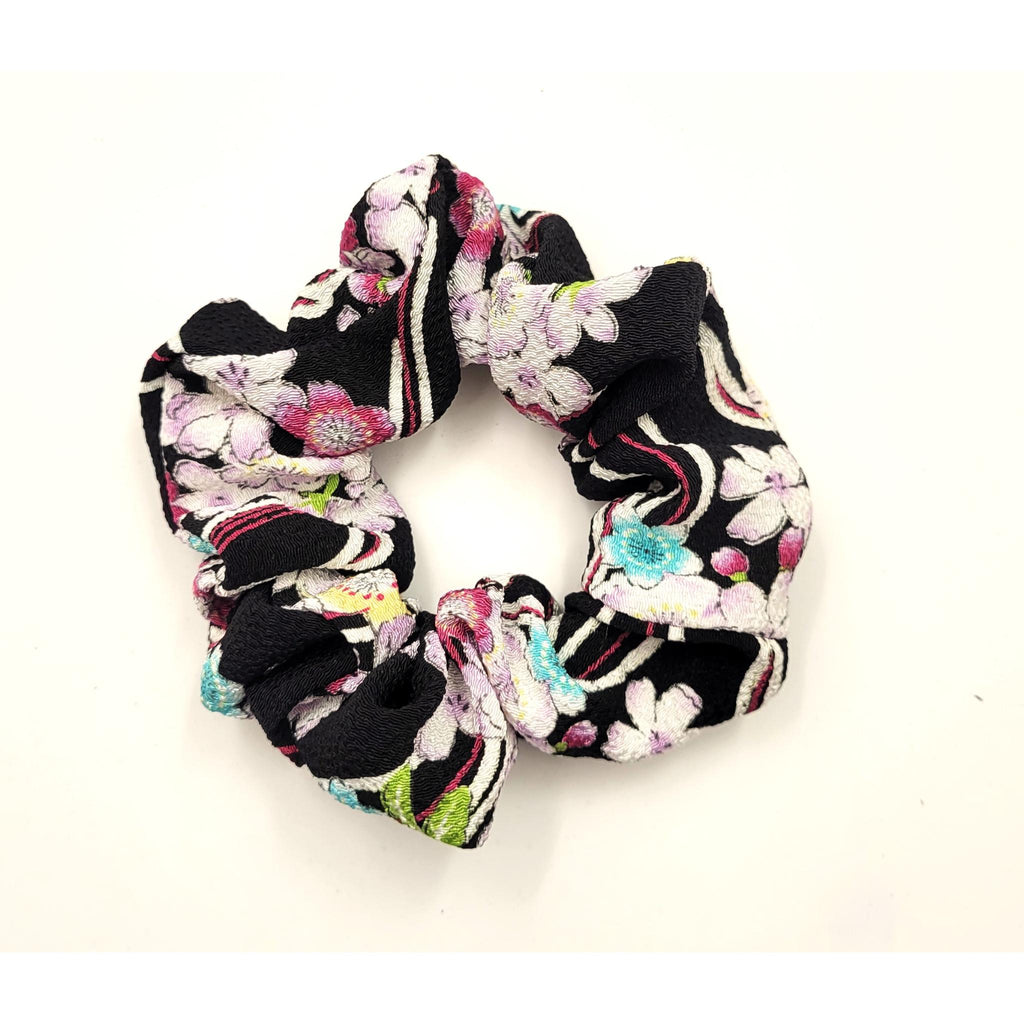 Chouchou en tissu chirimen