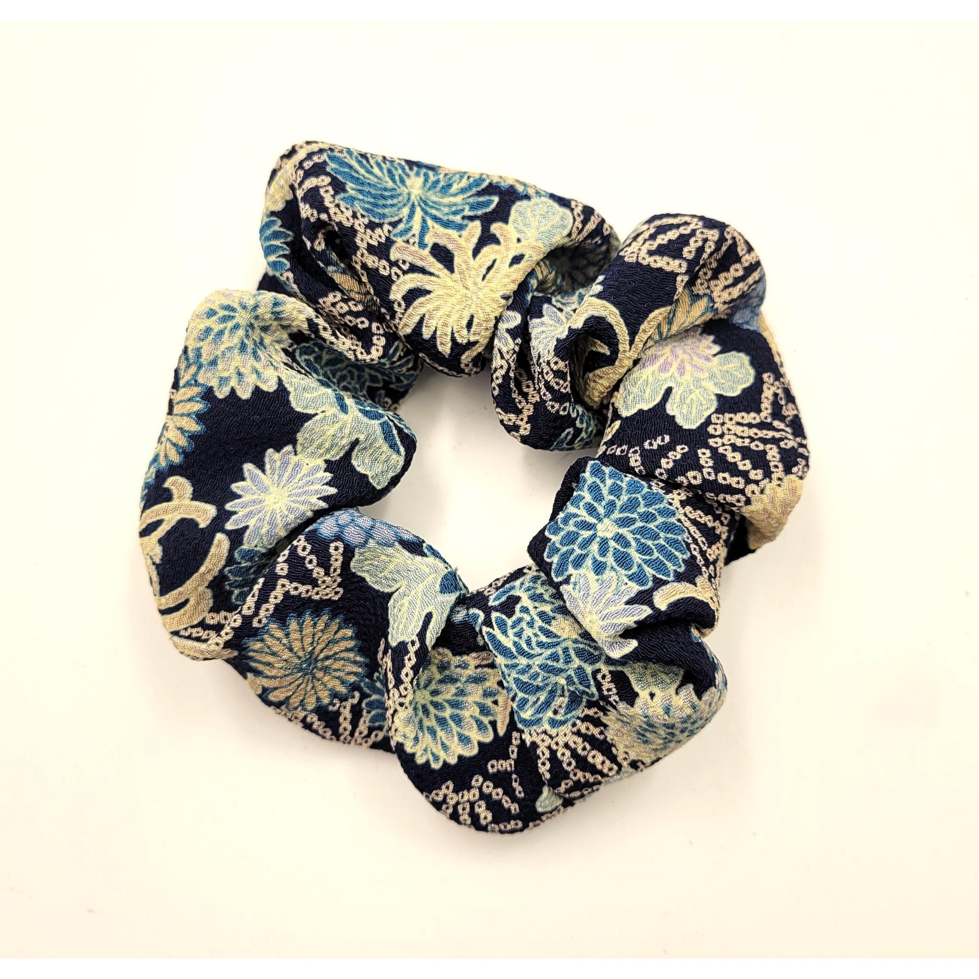 Chouchou en tissu chirimen