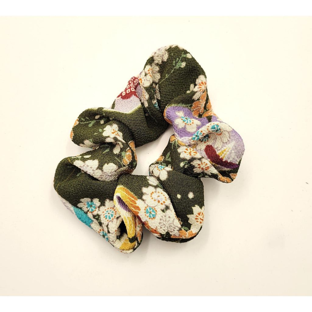 Chouchou en tissu chirimen