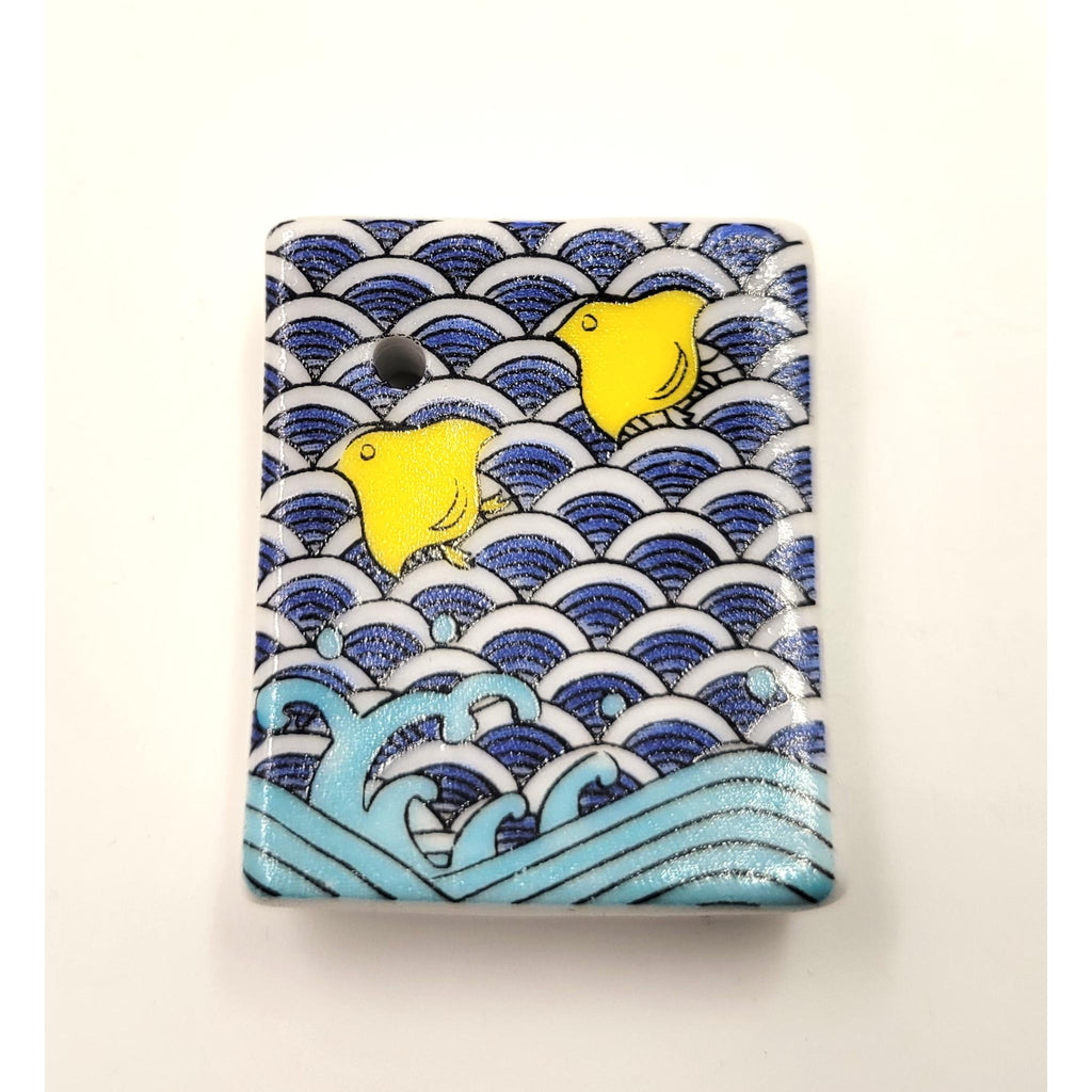 Porte encens à motif japonais