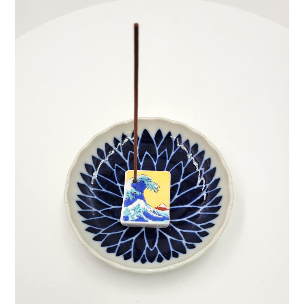 Porte encens à motif japonais