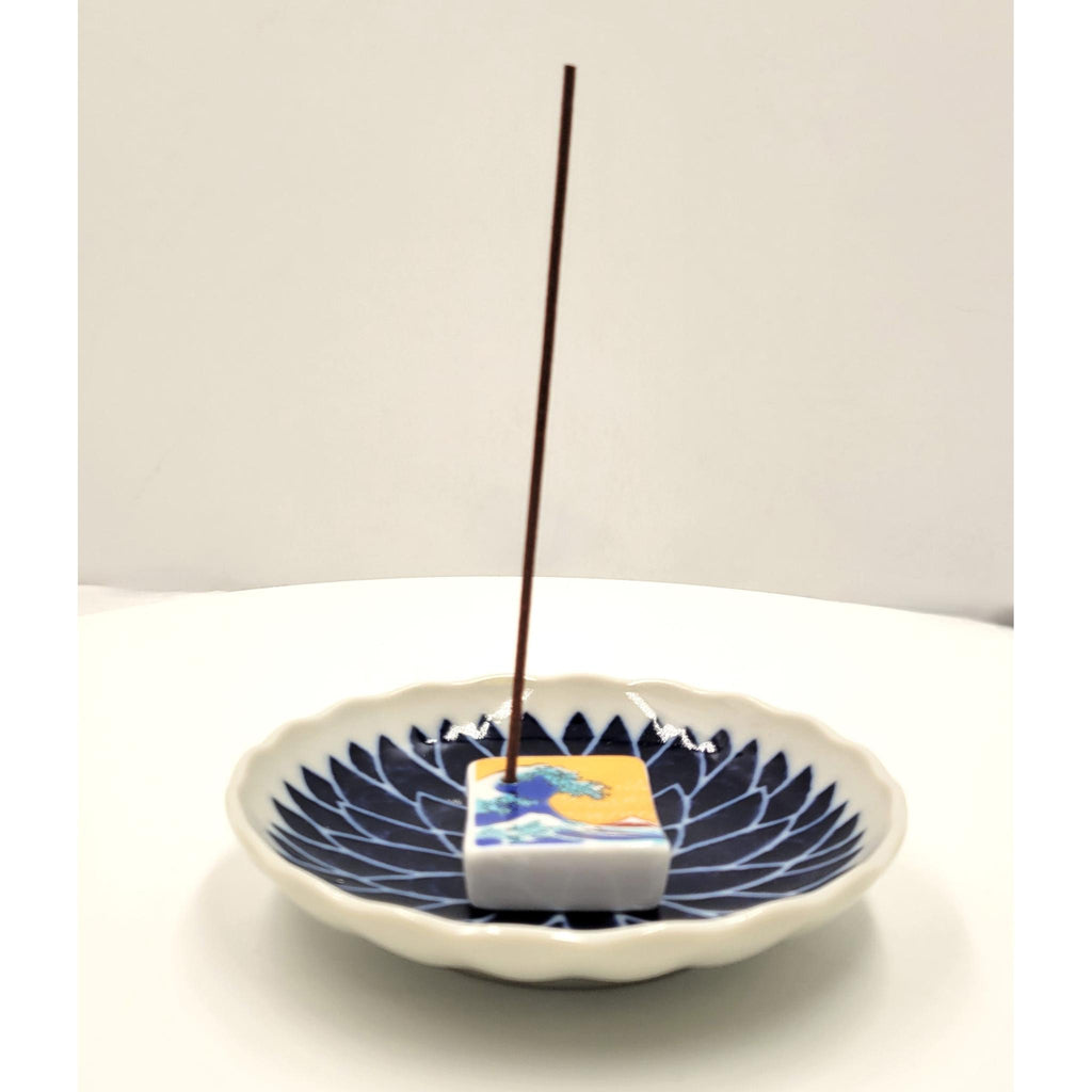 Porte encens à motif japonais