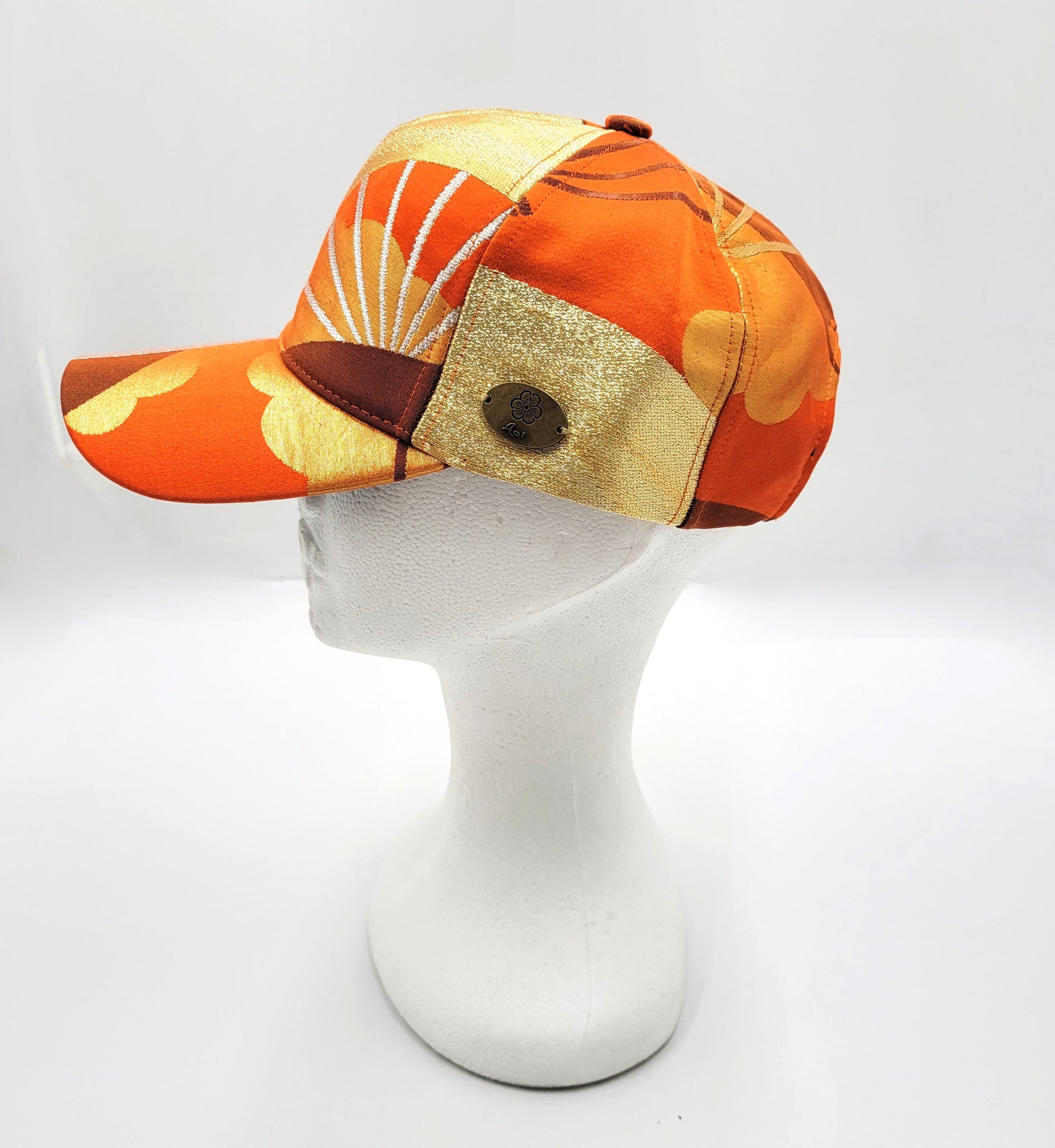 OBI Cap - Golden Fans and Clouds