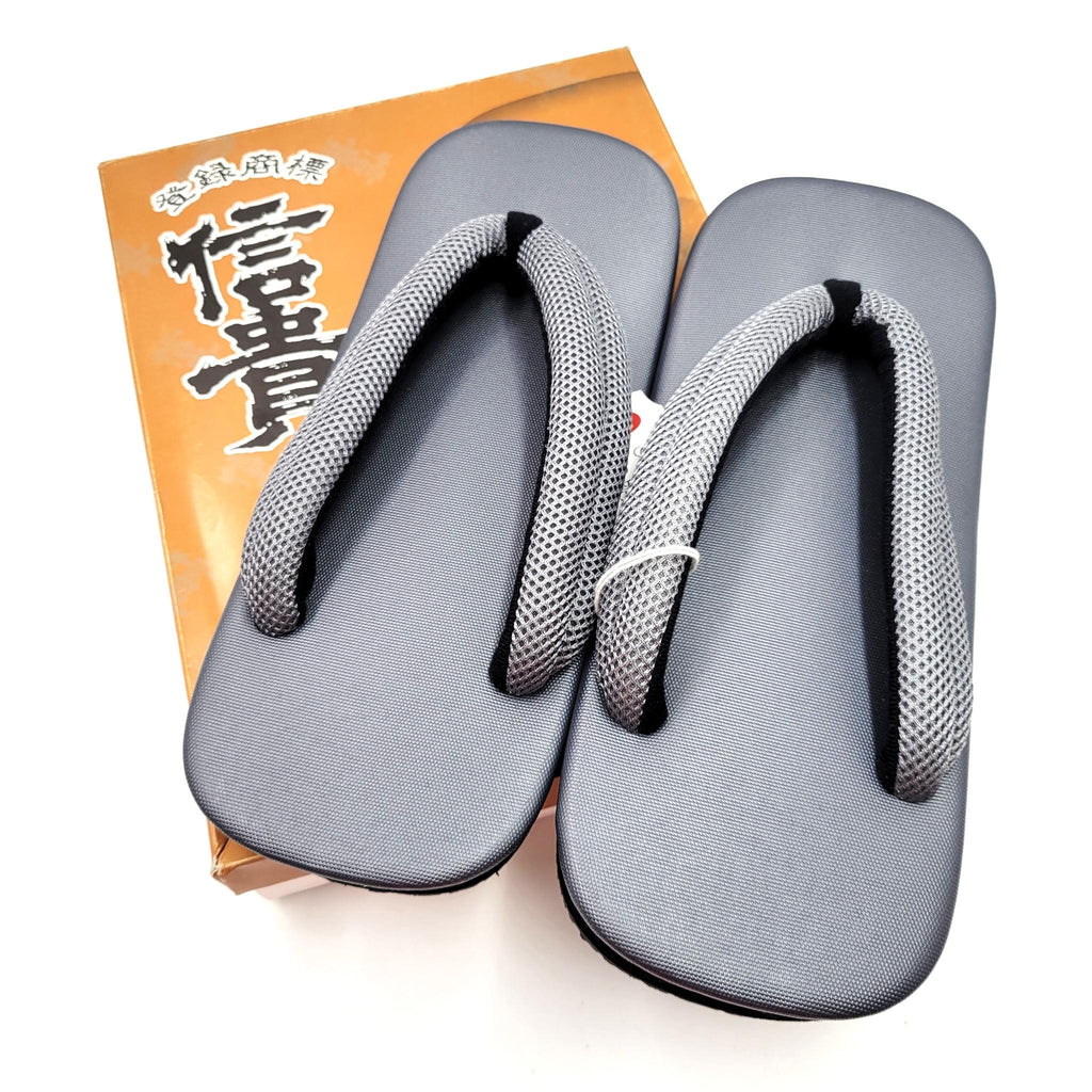 Modern Japanese Setta – Sober Grey Fabric – Size EU 41–42
