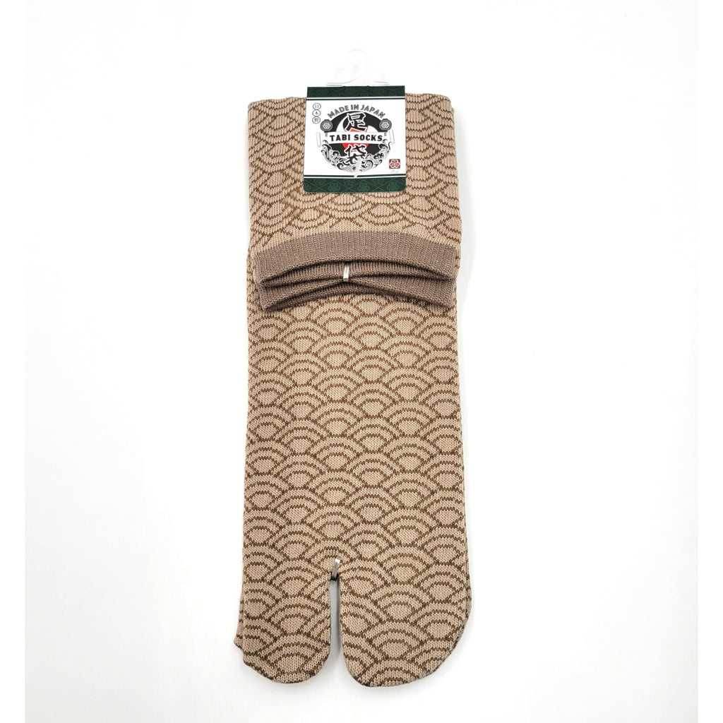 Chaussettes Japonaises Tabi - Motif Vague - Taille Eu40-45 -par lot de 6 paires