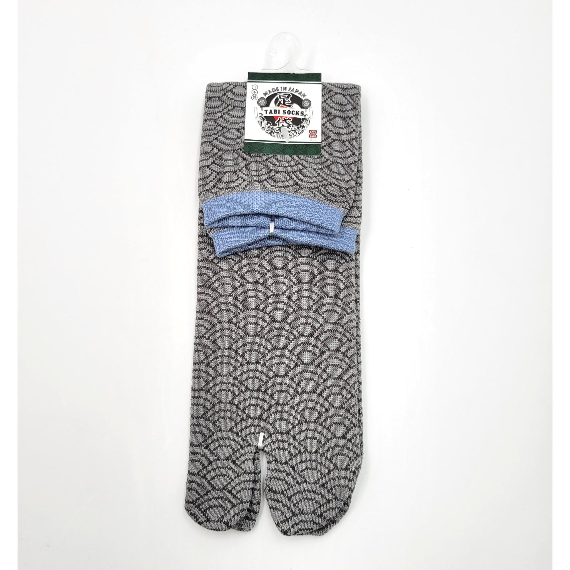 Chaussettes Japonaises Tabi - Motif Vague - Taille Eu40-45 -par lot de 6 paires