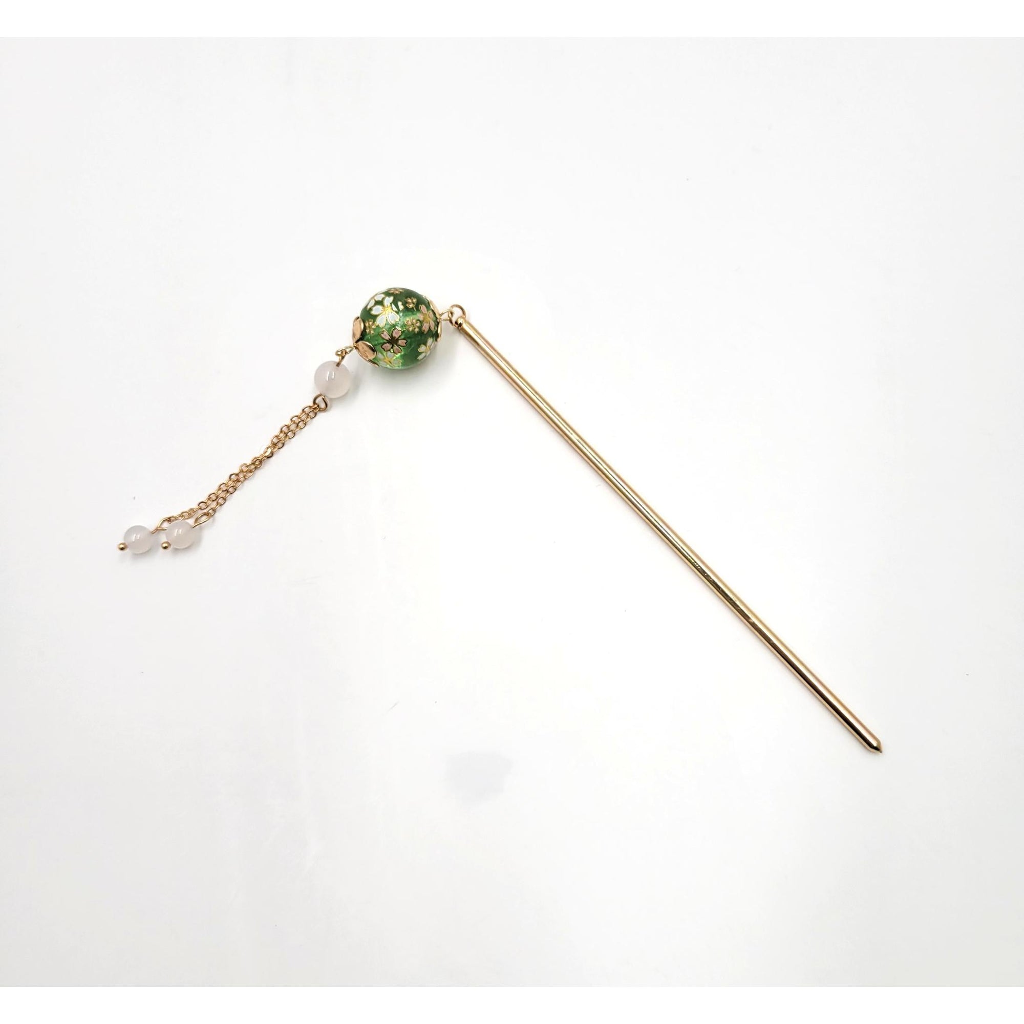 Pic à chignon japonais Kanzashi - Boule de verre