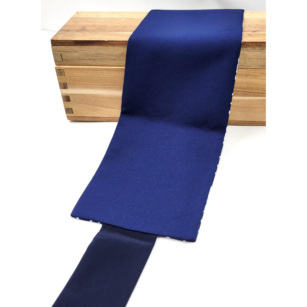 Ceinture réversible Musubi en coton - Asanoha Kasuri Lot de 3