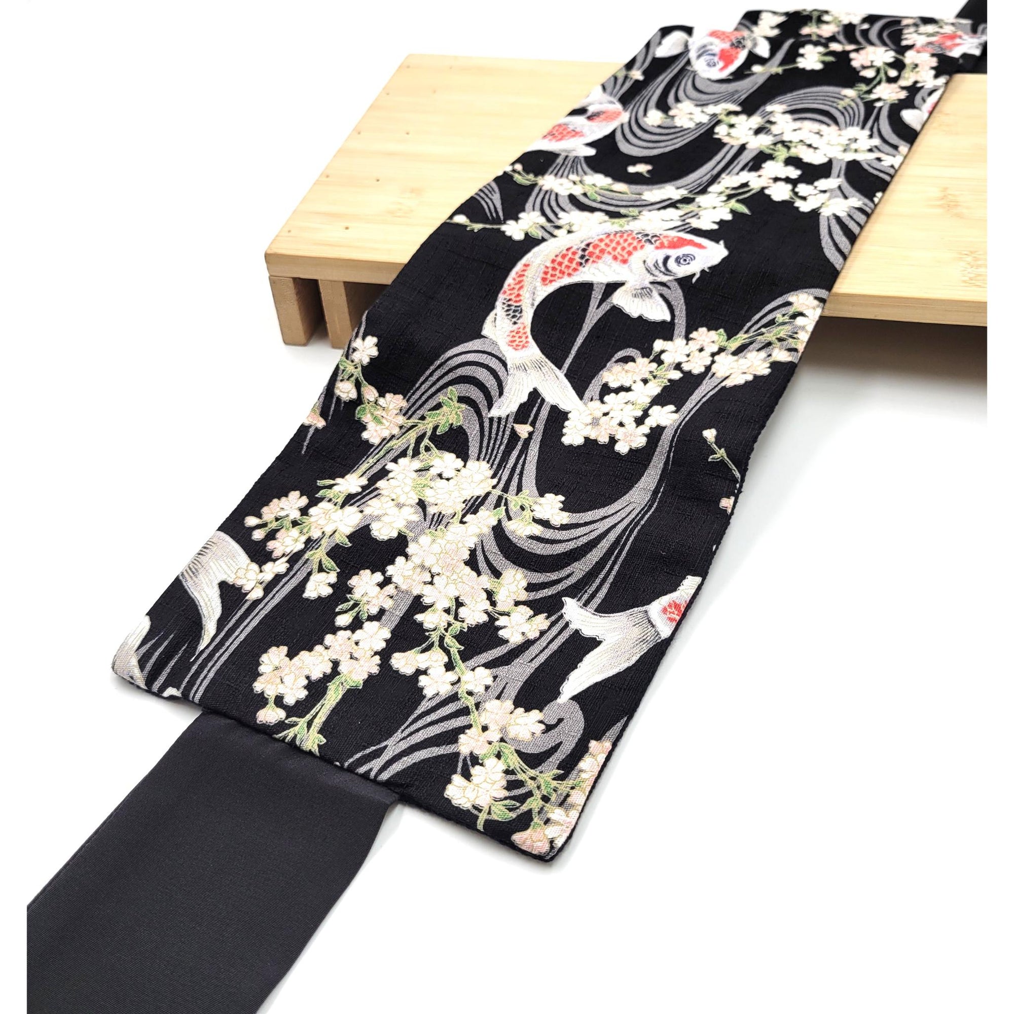 Musubi reversible cotton belt - Carp KOI