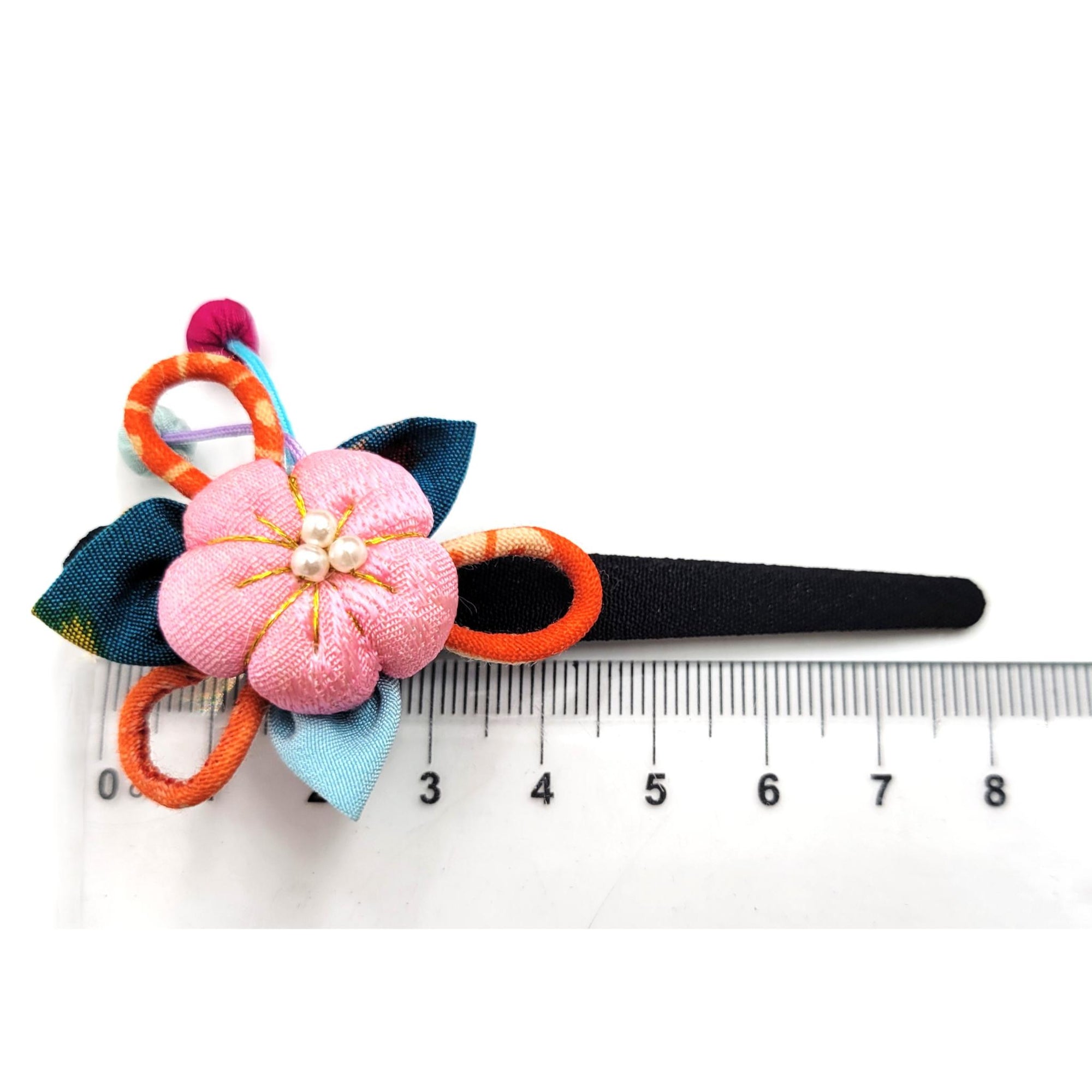 Pinces en soie de Kimono en tissu japonais shibori