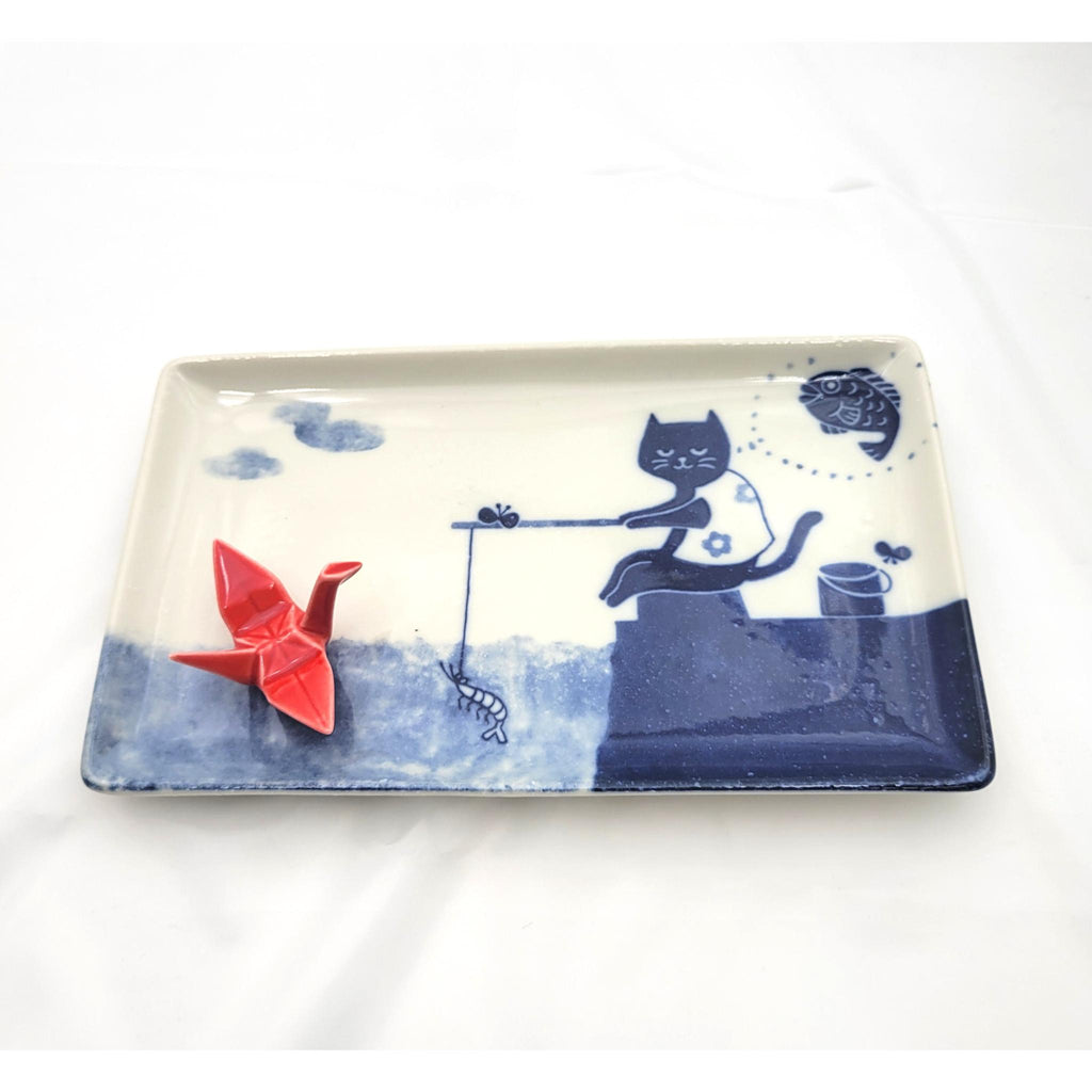PLAT CARRE MOTTO NEKOMARUKE - Lot de 3