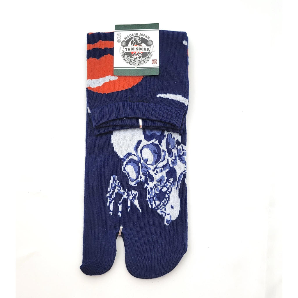 Chaussettes Japonaises Tabi - Motif Gasha Dokuro - Taille 40-45-par lot de 6 paires