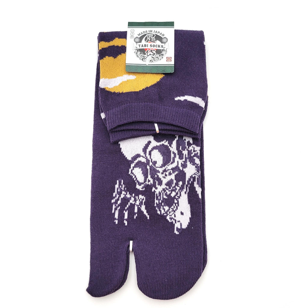 Chaussettes Japonaises Tabi - Motif Gasha Dokuro - Taille 40-45-par lot de 6 paires