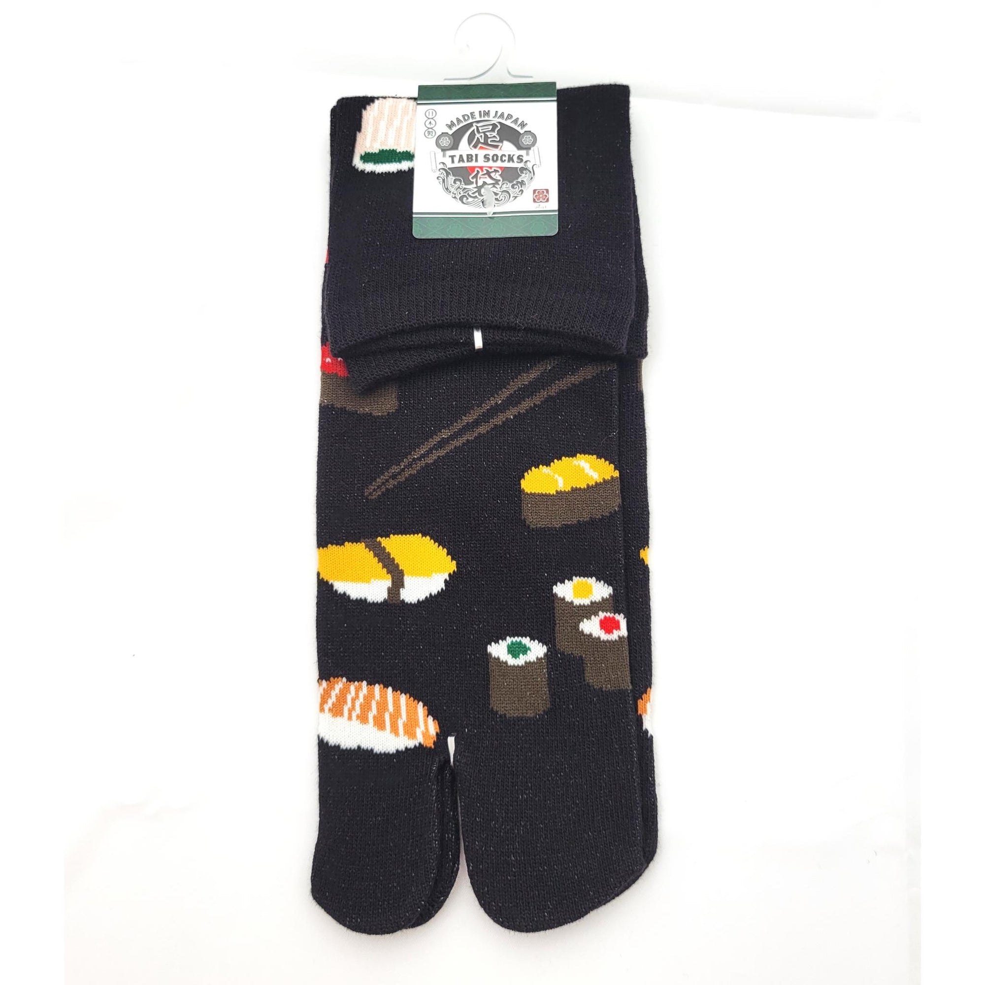 Chaussettes Japonaises Tabi - Motif Sushi - Taille Eu40-45 - Lot 6