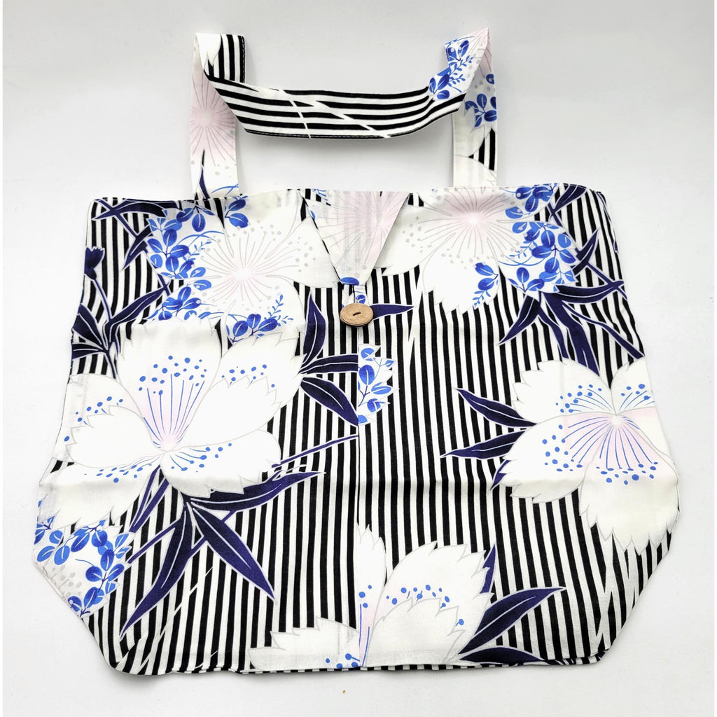 ECO TOTE BAG KIMONO KINCHAKU LOT de 3