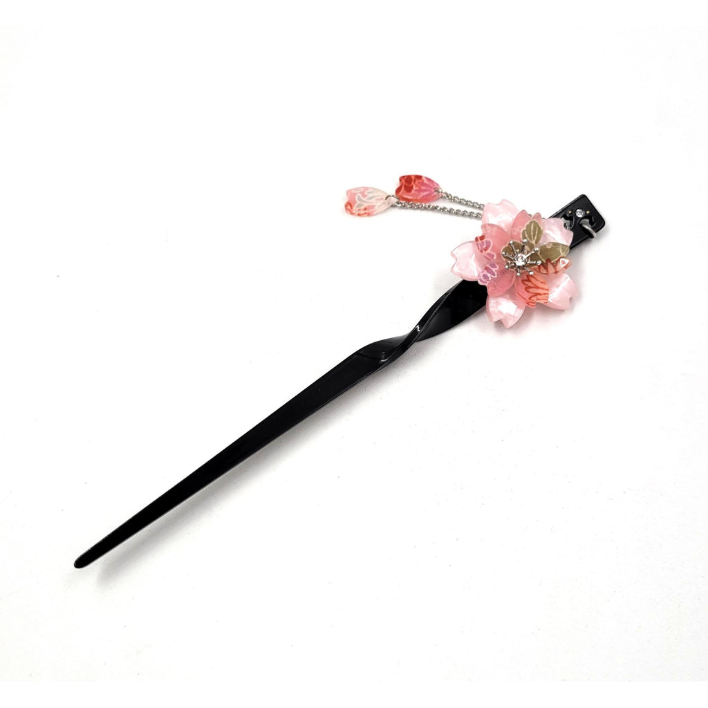 Épingle à cheveux Kanzashi japonaise Sakura