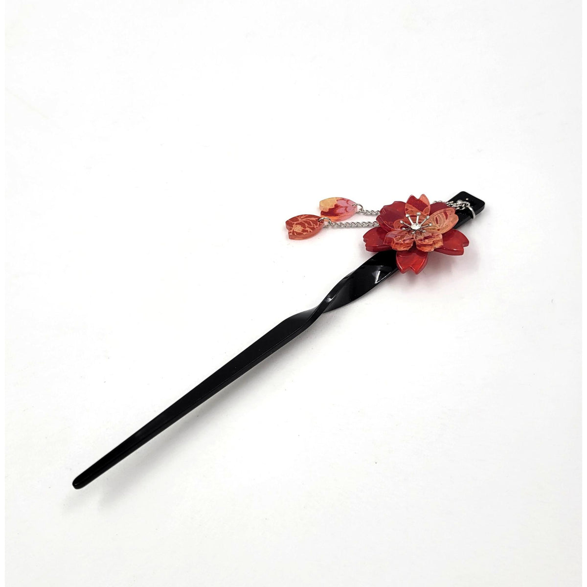 Épingle à cheveux Kanzashi japonaise Sakura