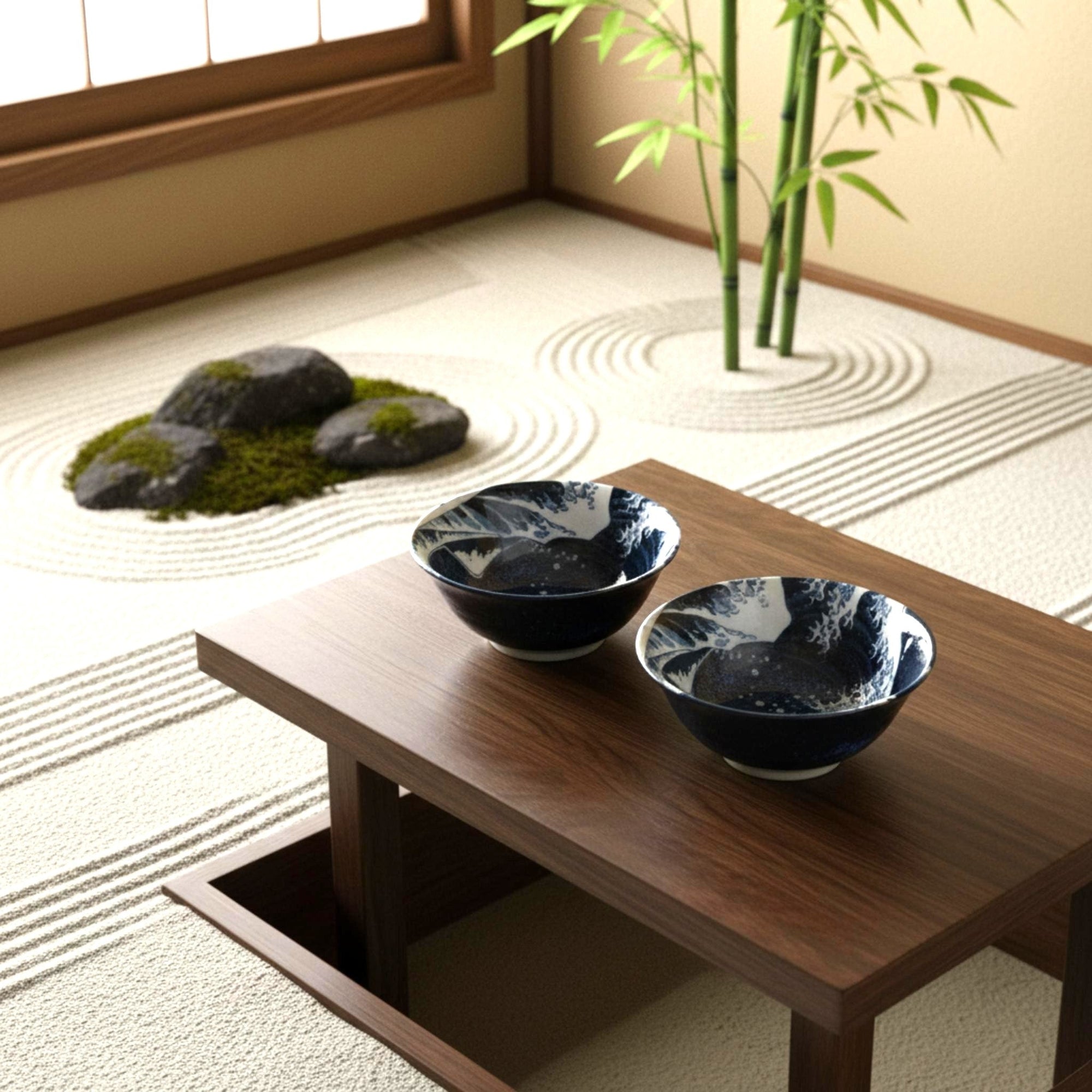 BOL DON VAGUE HOKUSAI NAVY - Lot de 3