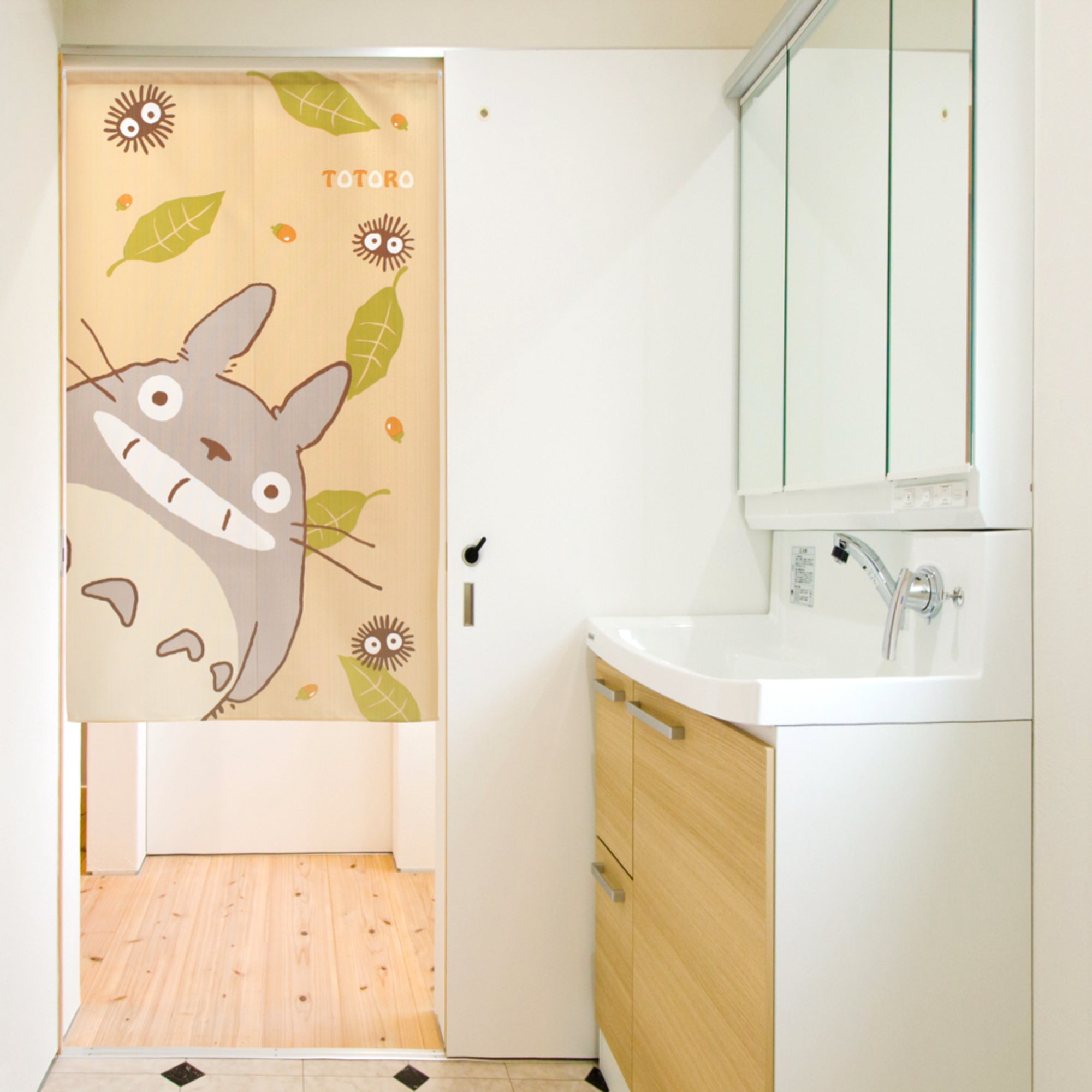 Noren Japanese Curtain - Totoro 